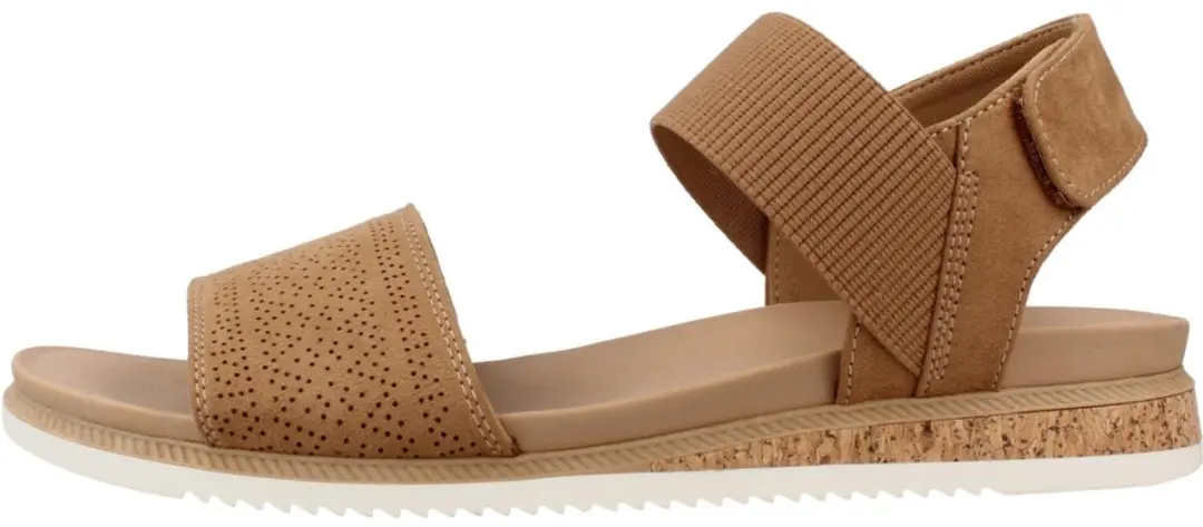 Skechers BOBS Desert Kiss Low Dames Sandalen - Bruin - afbeelding 3 van 6