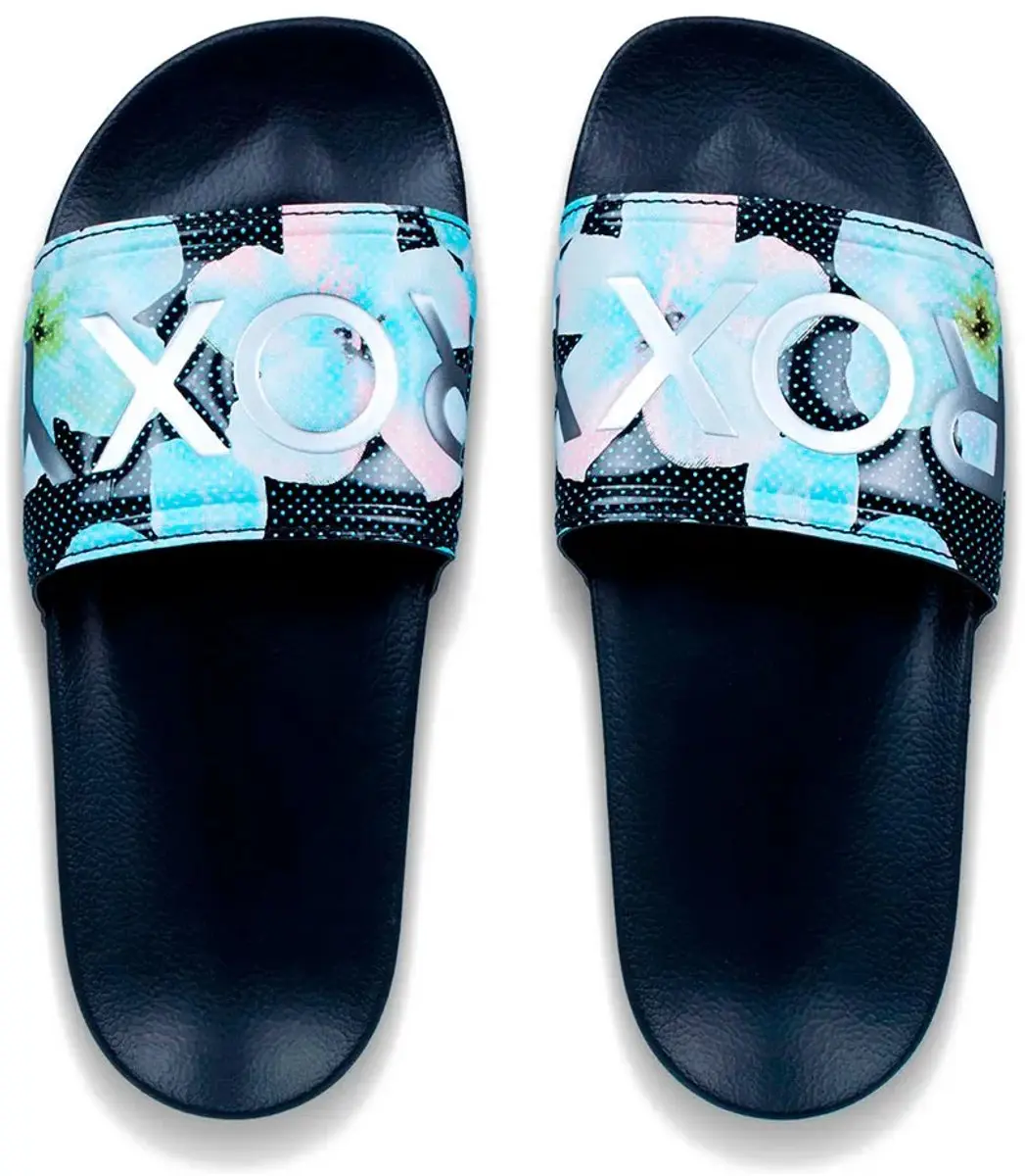Roxy Slippy II Slides - Blauw - EU 37 - afbeelding 4 van 4
