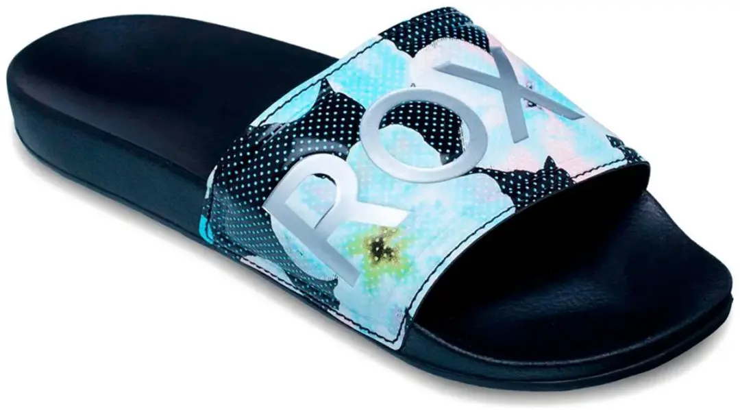 Roxy Slippy II Slides - Blauw - EU 37 - afbeelding 2 van 4