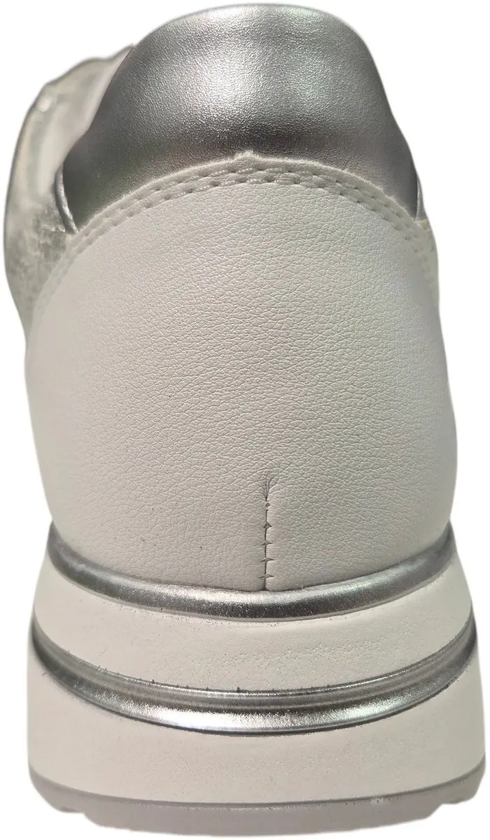 Remonte D1G08-80 Sneakers Dames - Wit Zilver - 38 - afbeelding 2 van 6