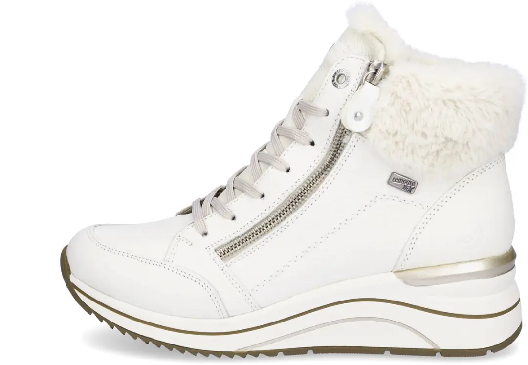 Remonte Veterboots Beige - Synthetisch - Maat 39