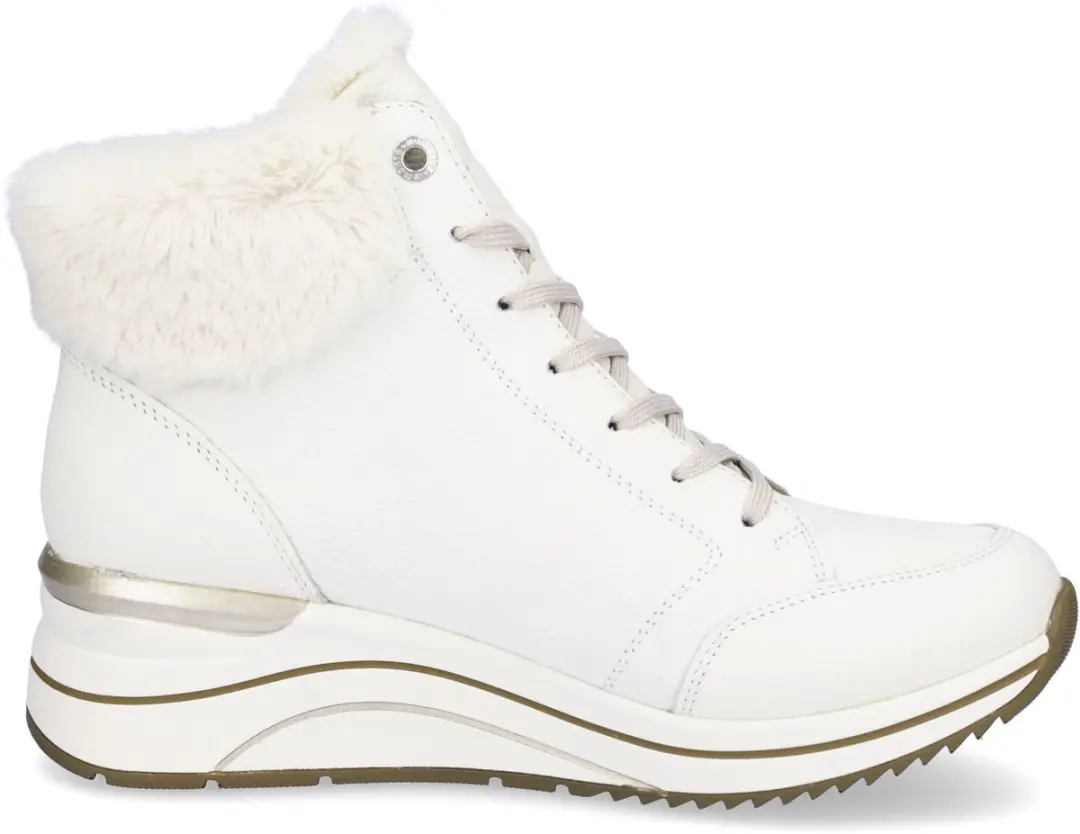 Remonte Veterboots Beige - Synthetisch - Maat 39