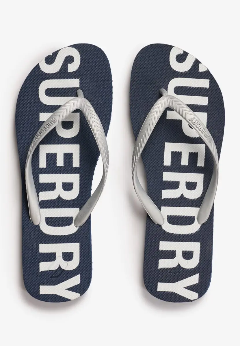 Superdry Code Essential Teenslipper M - Deep Navy/Metallic - afbeelding 4 van 6