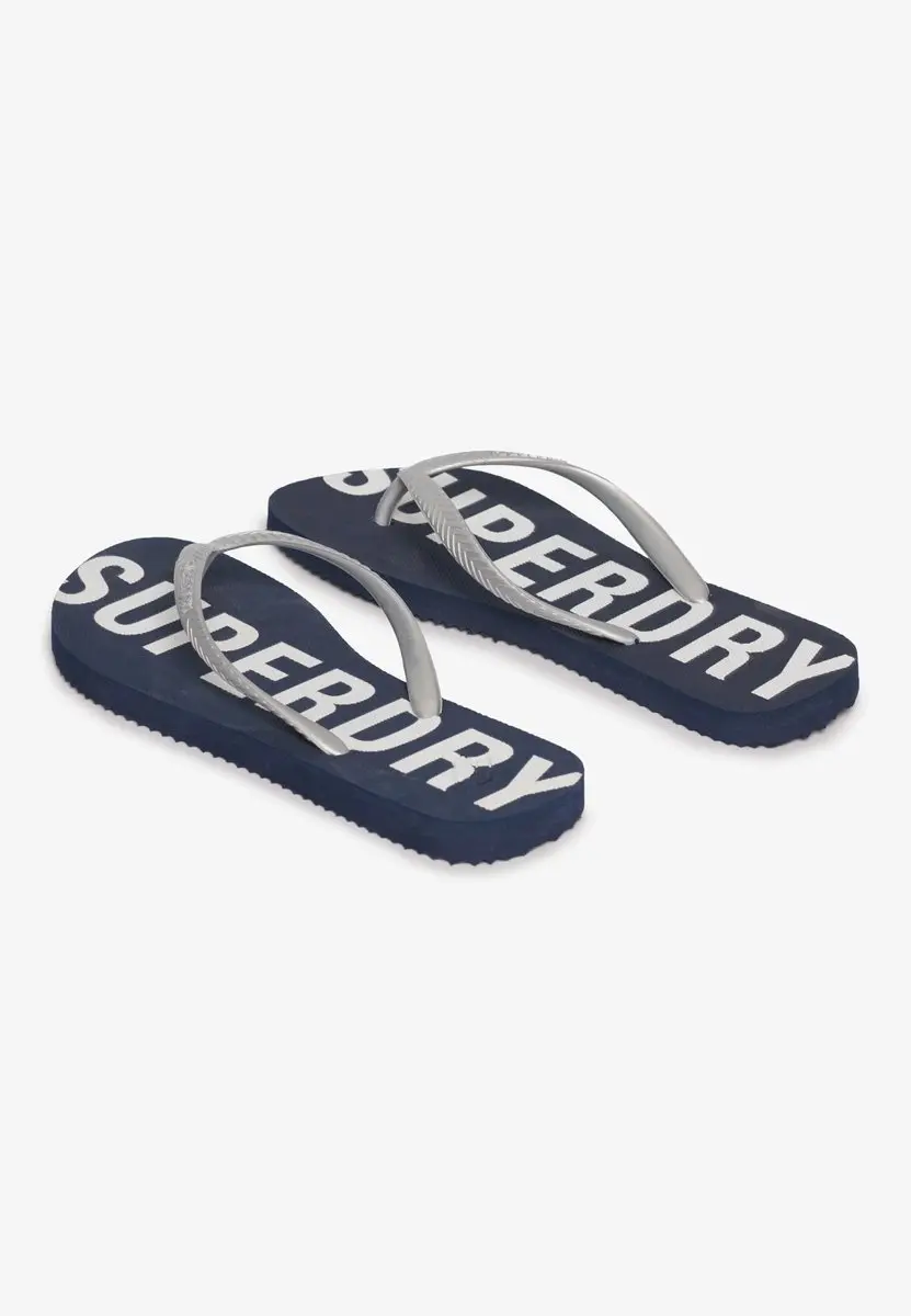 Superdry Code Essential Teenslipper M - Deep Navy/Metallic - afbeelding 2 van 6