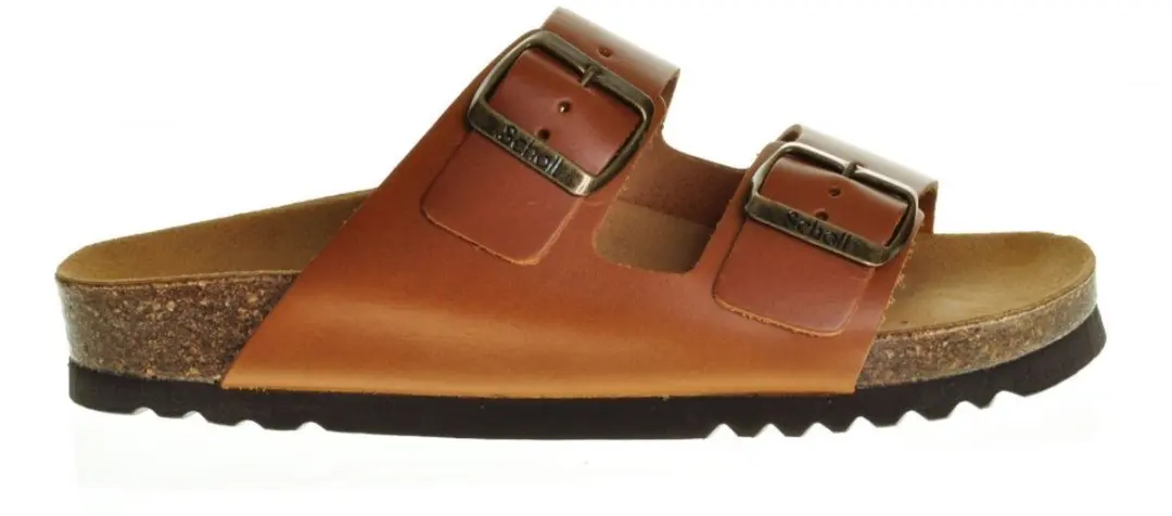 Scholl Slippers Josephine Cognac maat 35