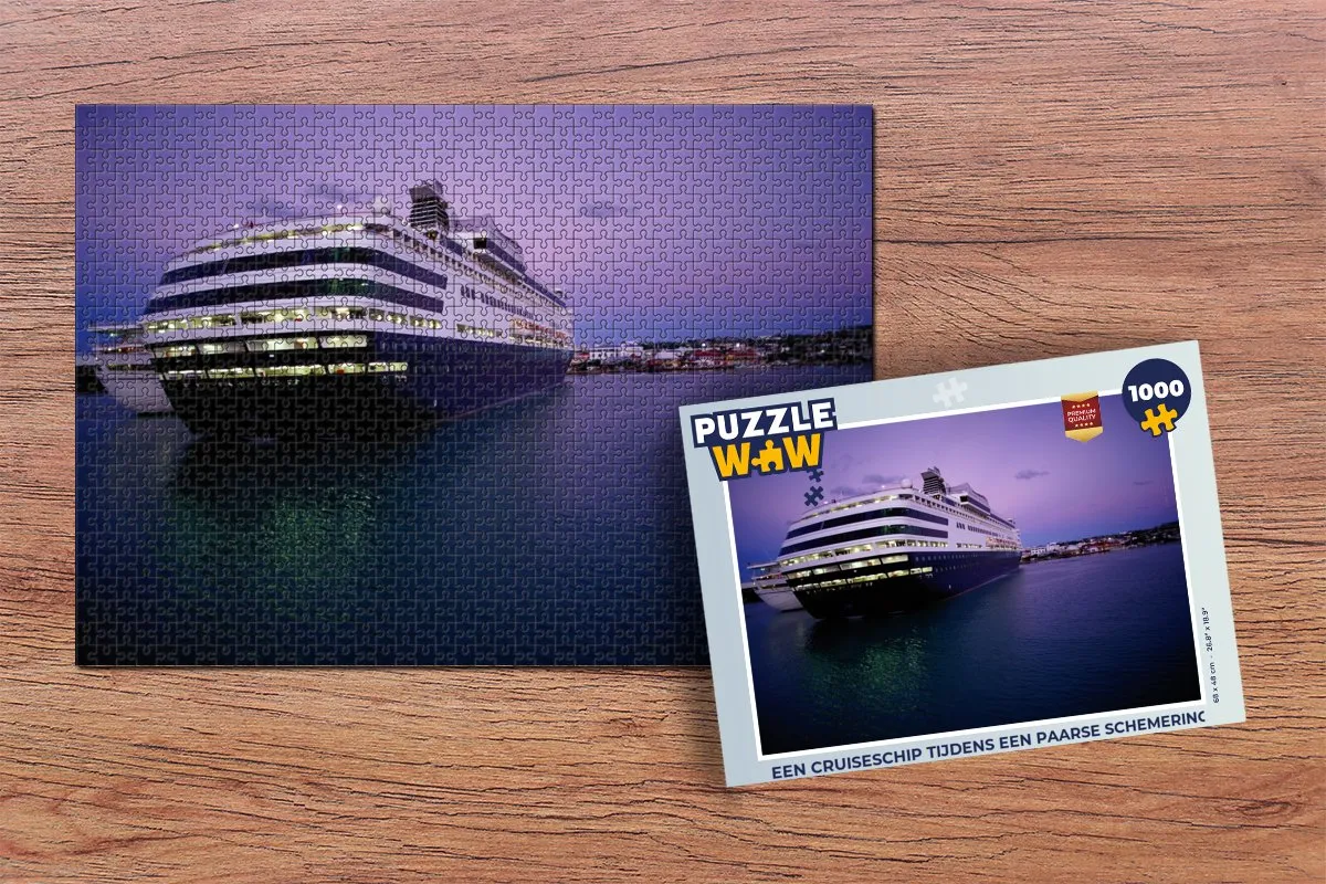 PuzzleWow Legpuzzel 1000 Stuks - Multicolor