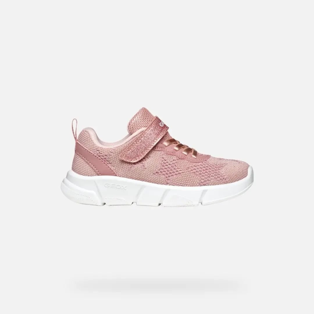 GEOX Aril Meisjes Sneakers - Maat 25 - Lichtroze - afbeelding 6 van 6