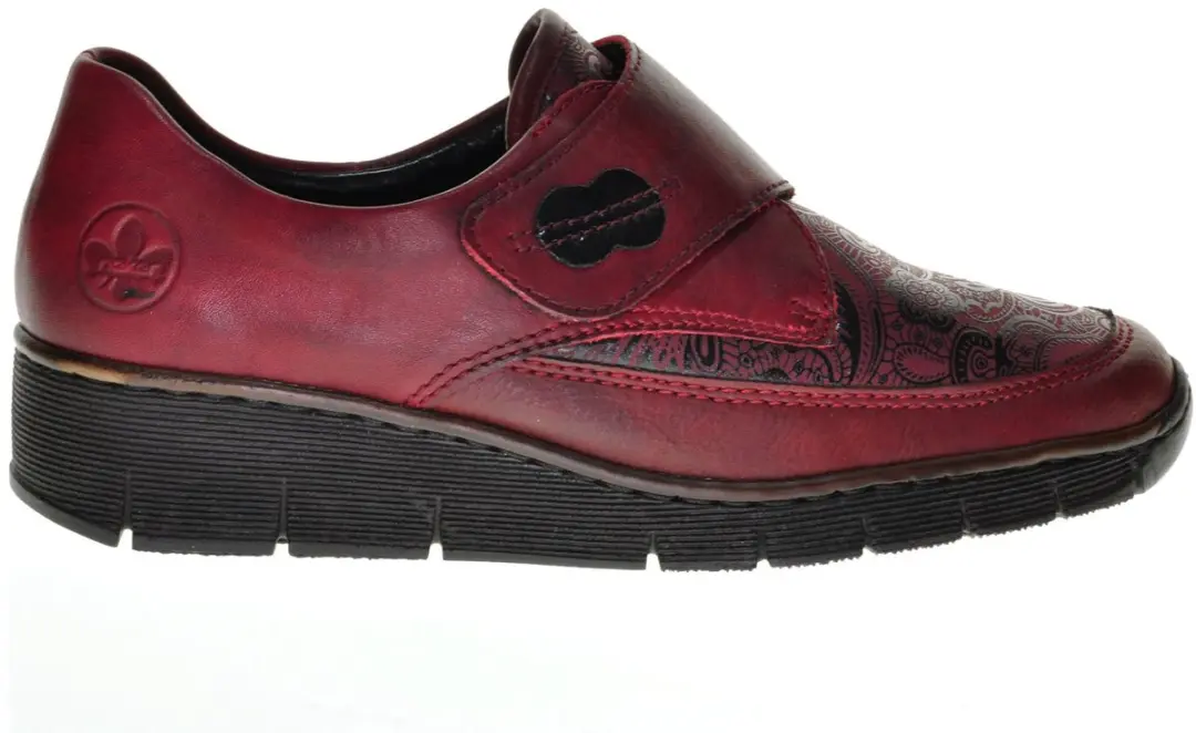 Rieker Comfortschoenen Lycra Bordeaux maat 40