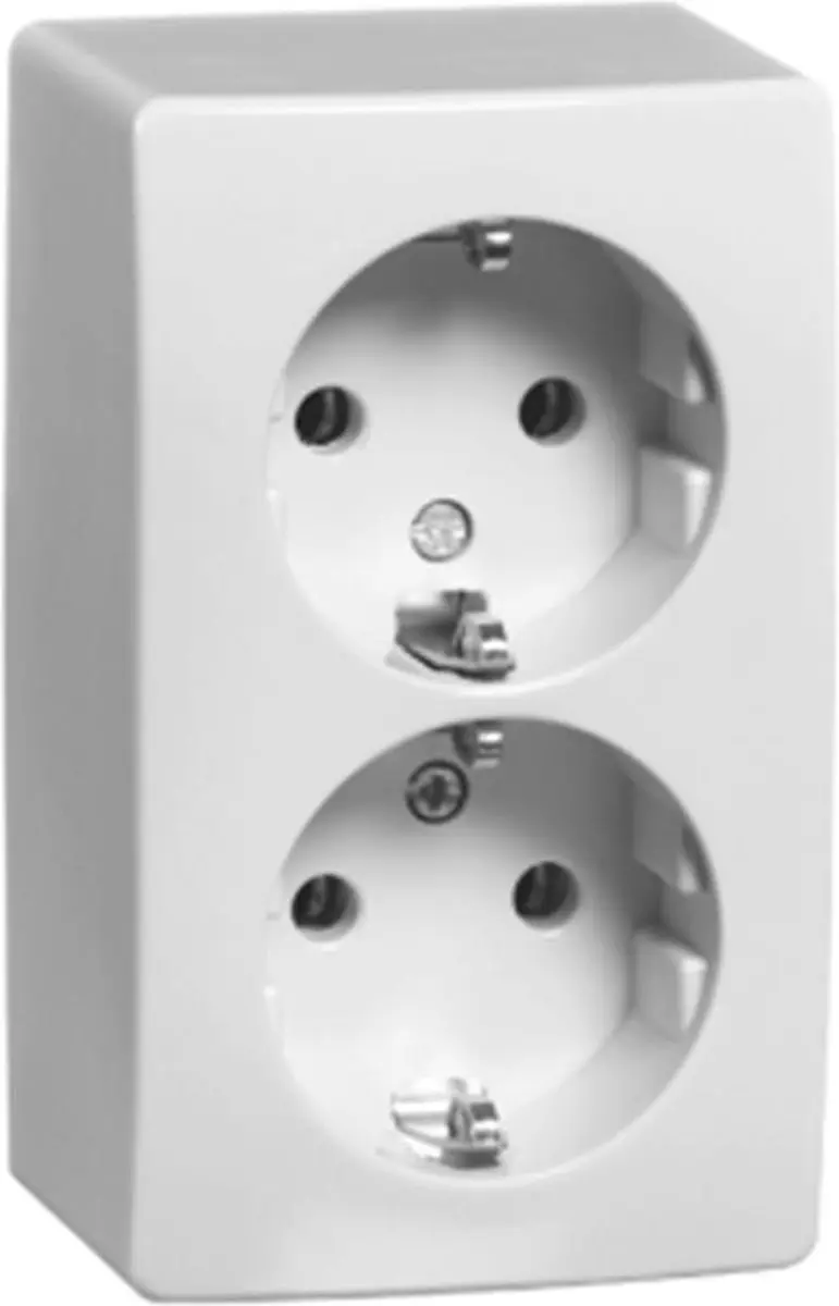 Honeywell Peha opbouw Wandcontactdoos standaard (WCD schakelmateriaal)