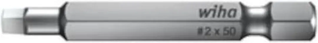 Wiha Bit Vierkant Professional 2-2,8" X 90 Mm Chroom Zilver