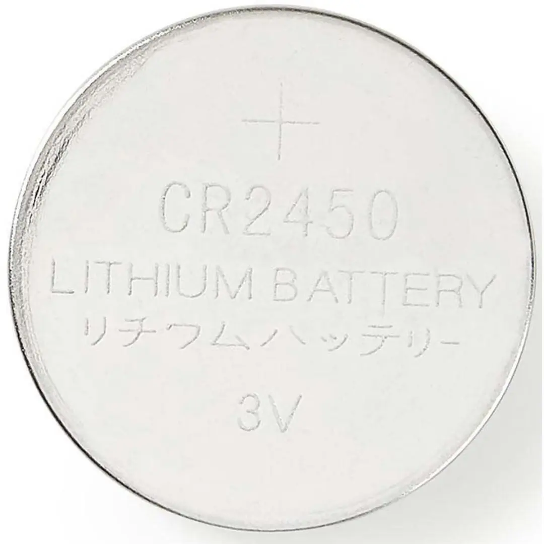 Nedis CR2450 Lithium-Knoopcelbatterij 3V - 5 Stuks