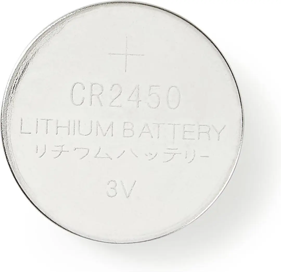 Nedis CR2450 Lithium-Knoopcelbatterij 3V - 5 Stuks