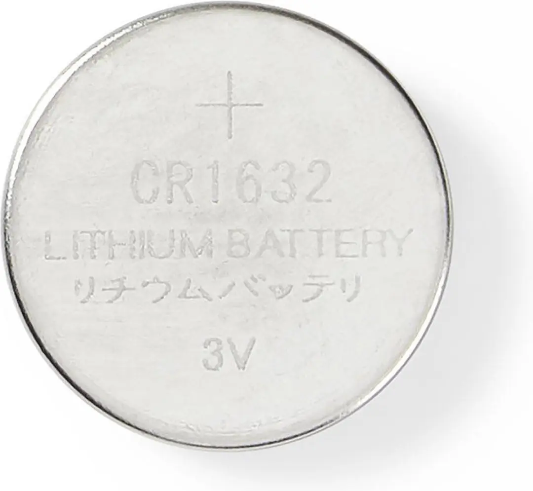 Nedis CR1632 Lithium Knoopcelbatterij - 5 Stuks