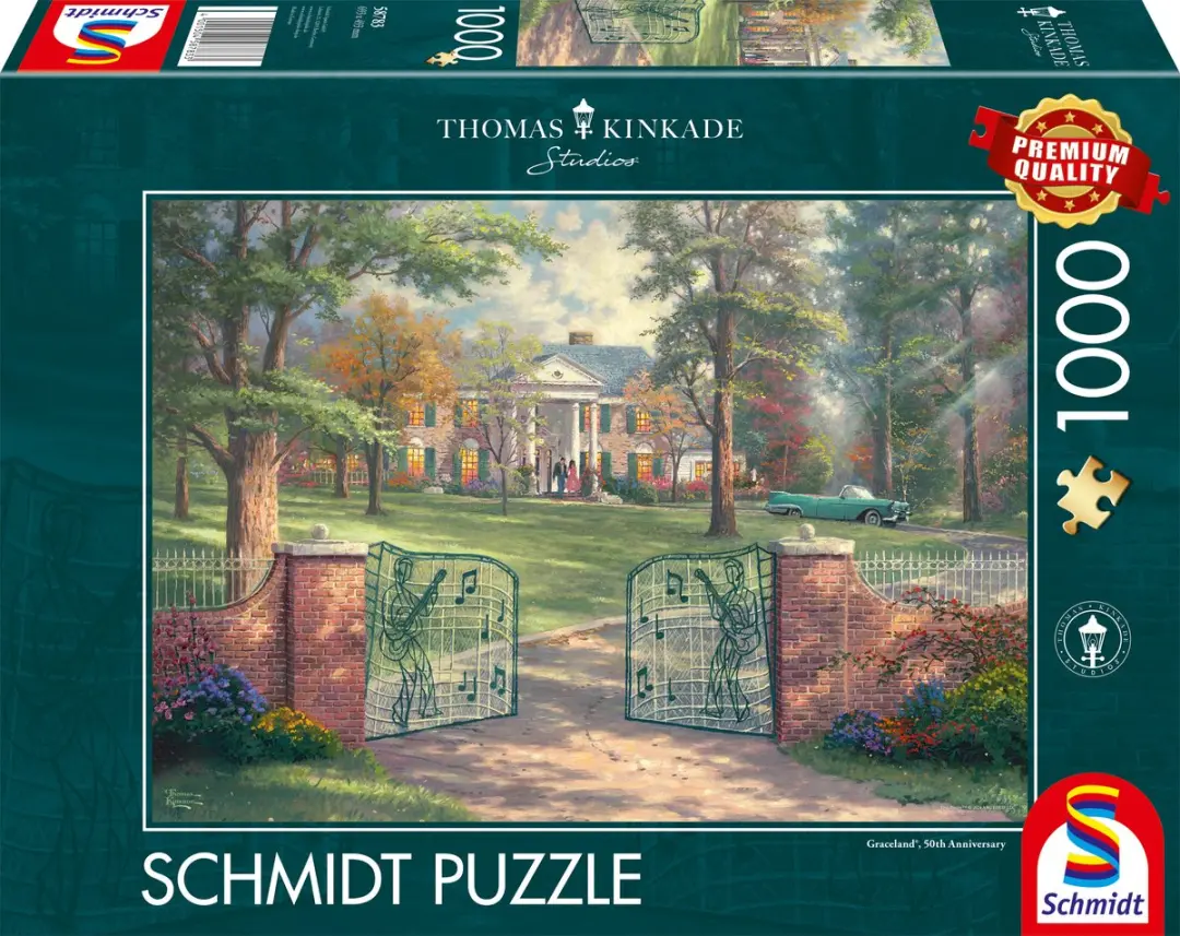 Schmidt Spiele Graceland 50th Anniversary Legpuzzel 1000 Stuks - 58783