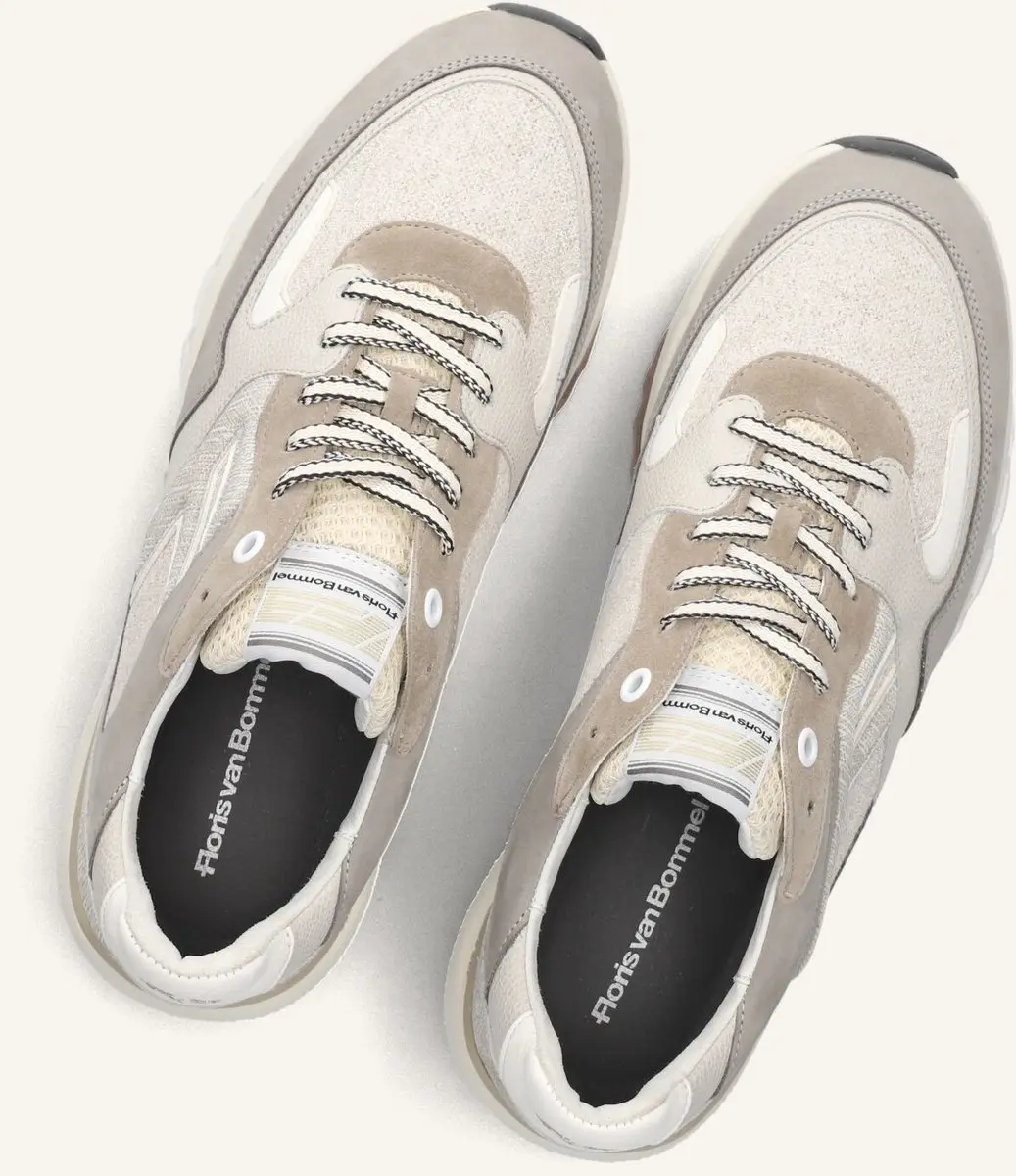 Floris Van Bommel SFM-10154 De Treener Sneakers - Beige - afbeelding 4 van 6