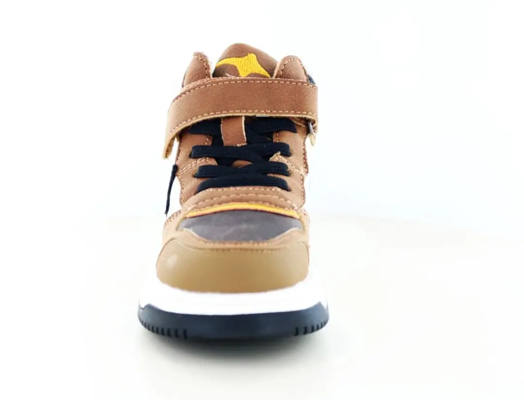 Shoesme No25w100 Leren Sneakers Jongens - Cognac - Maat 32 - afbeelding 3 van 6