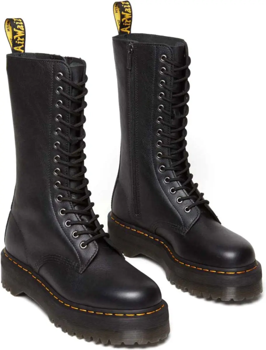 Dr. Martens 1B99 Quad Overknee Laarzen - Zwart
