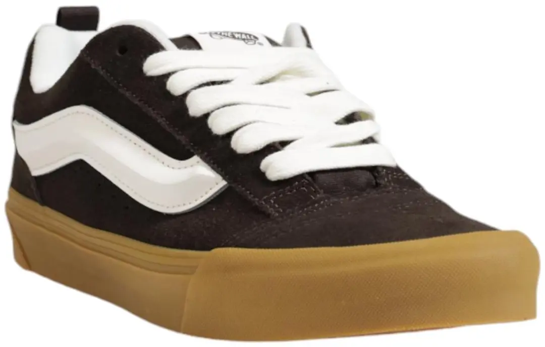 Vans Knu Skool VN000CS0D4C Sneakers - 42 - Donkerbruin/Wit - afbeelding 5 van 6