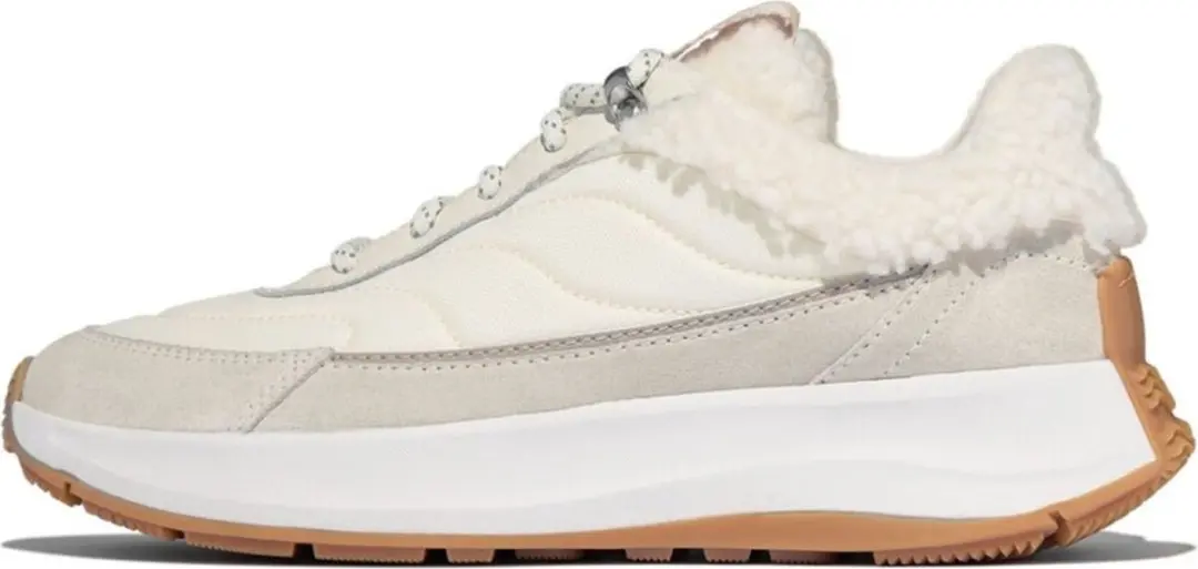 FitFlop F-Mode Flow Shearling-Mix Sneakers - 37 - afbeelding 2 van 6