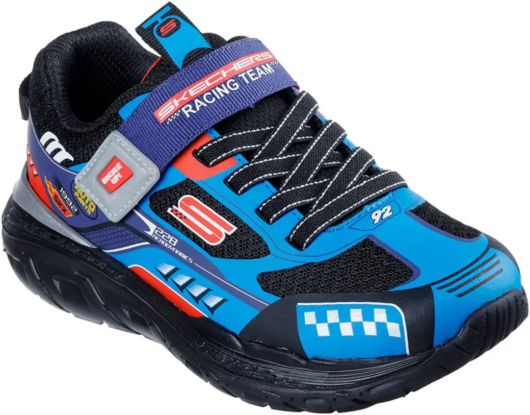 Skechers Skech Tracks Schoenen Zonder Veters Blauw EU 33 1/2 Kinderen