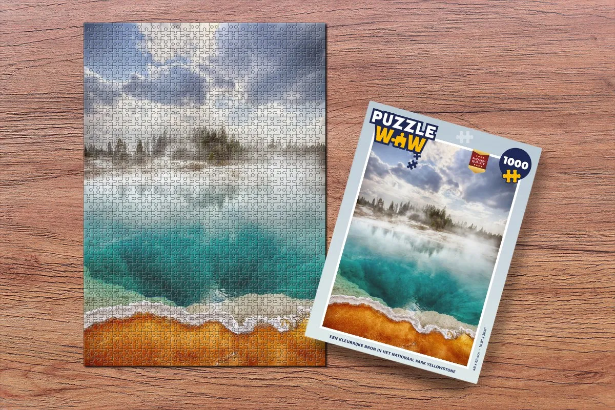 PuzzleWow Legpuzzel 1000 Stuks - Multicolor