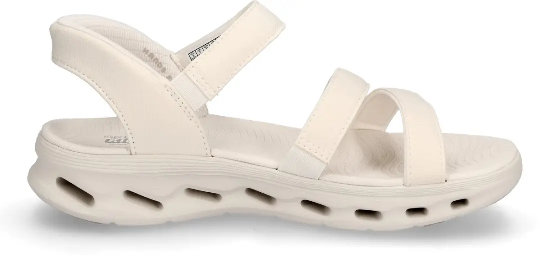 Skechers GO WALK Glide-Step 2.0 Sandalen - Dames 38 - Naturel - afbeelding 2 van 6