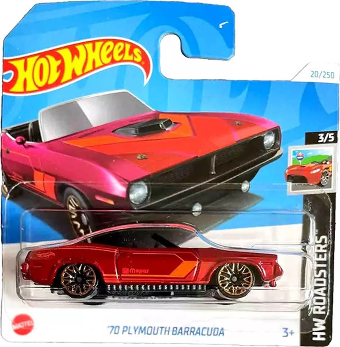 Hot Wheels '70 Plymouth Barracuda 1:64