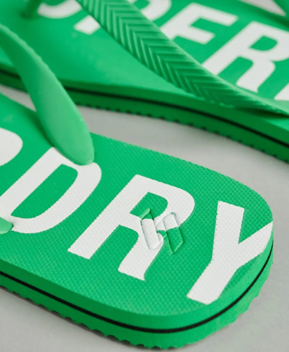 Superdry Code Essential Teenslippers 46/47 - Bright Green - afbeelding 3 van 6
