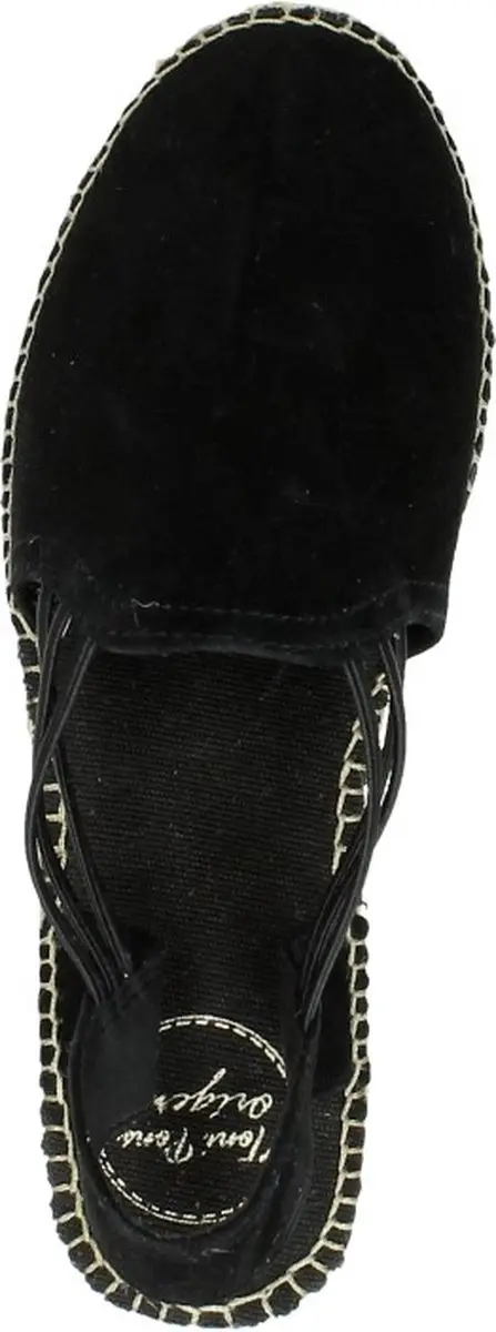 Toni Pons Nuria Dames Espadrilles - Black/Black-Black - Maat 39 - afbeelding 4 van 6