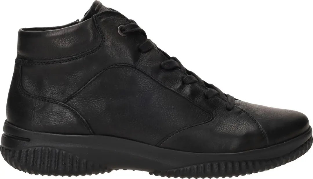 Hartjes - 172.1801/10 - Hoge sneakersVeterlaarzenDames veterschoenenDames sneakersHalf-hoge schoenen - Kleur: Zwart - Maat: 41