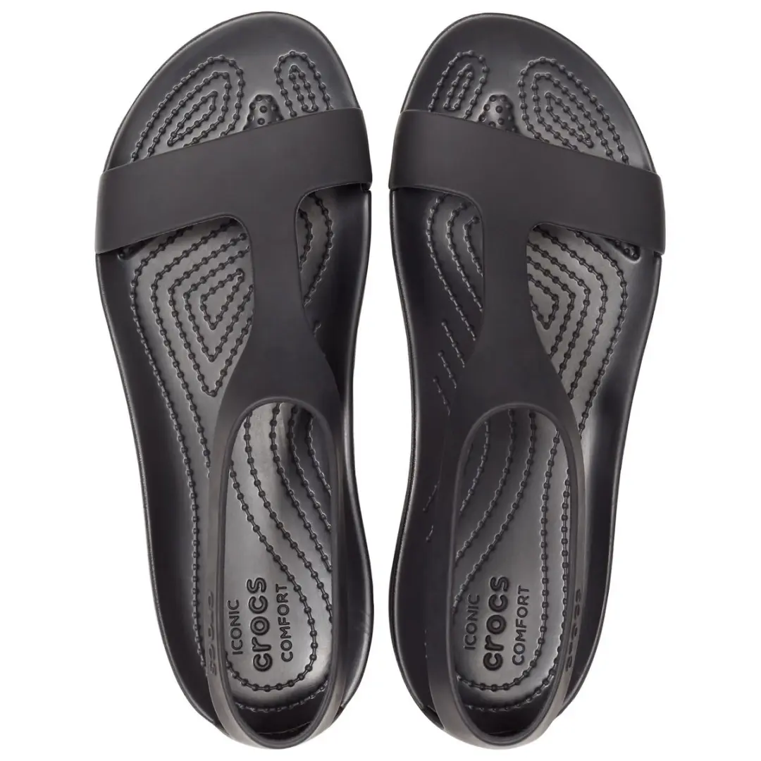Crocs Serena Sandal Zwart Maat 33/34 US W4