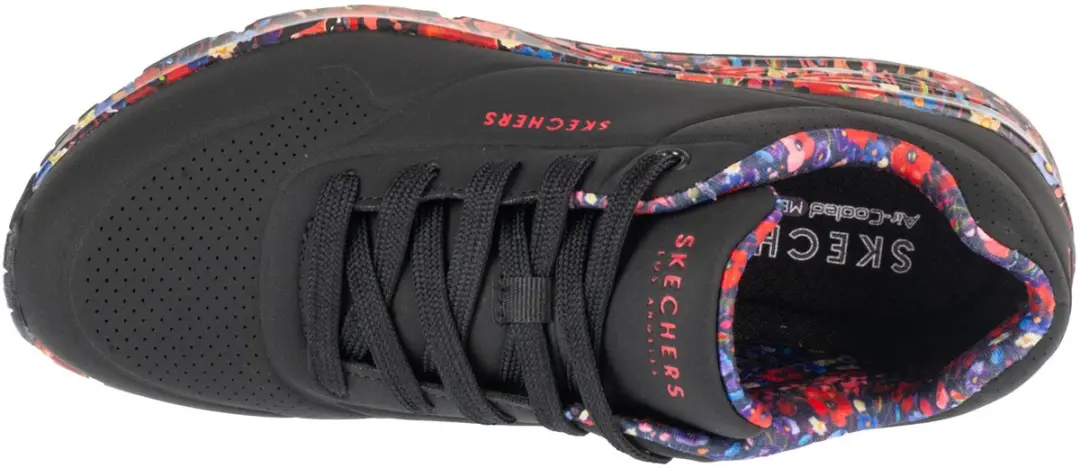 Skechers Uno 155583-BKMT Sneakers - Zwart - afbeelding 5 van 6