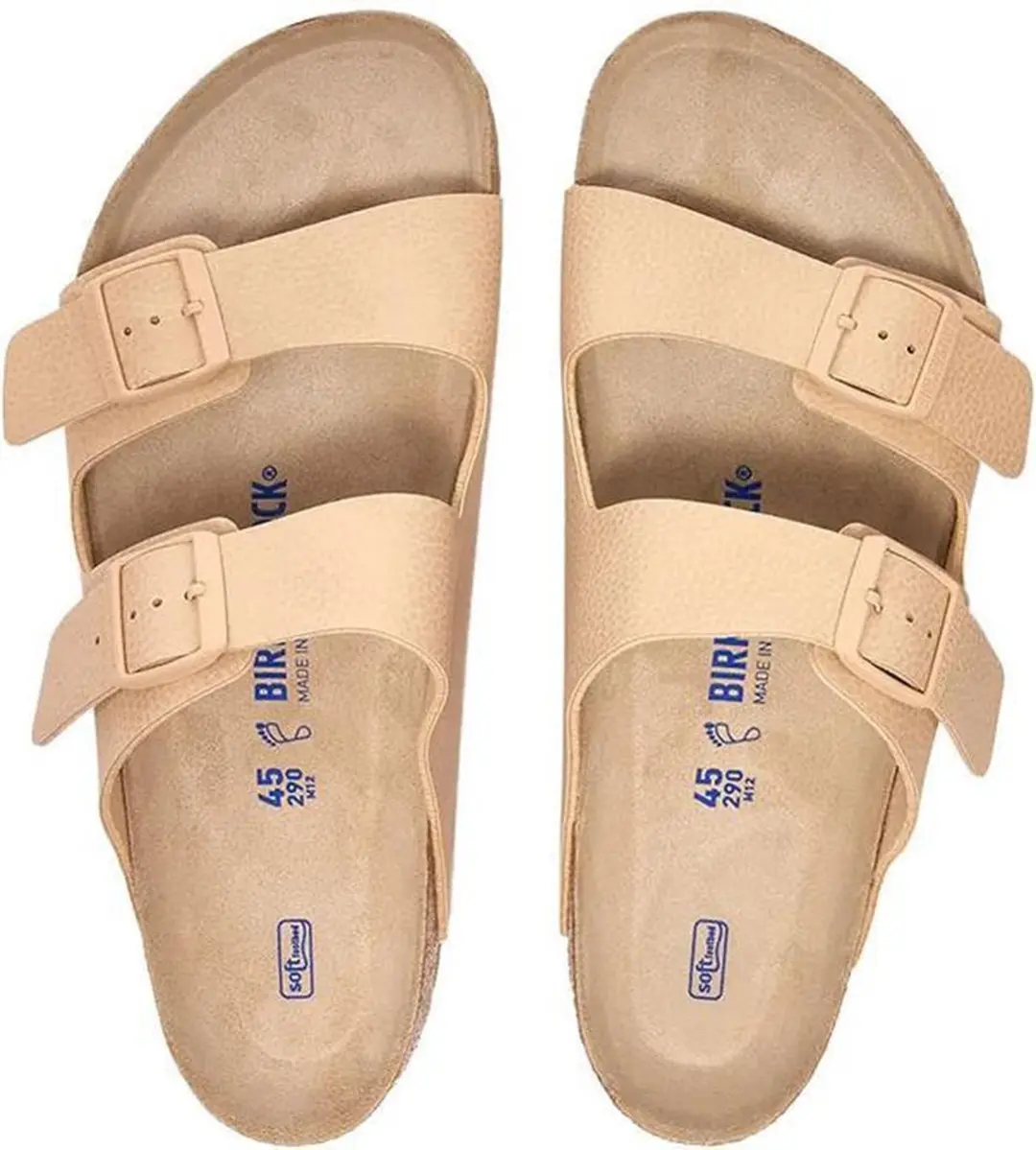 Birkenstock Arizona Heren Slippers Desert Sandcastle Regular-fit Maat 45