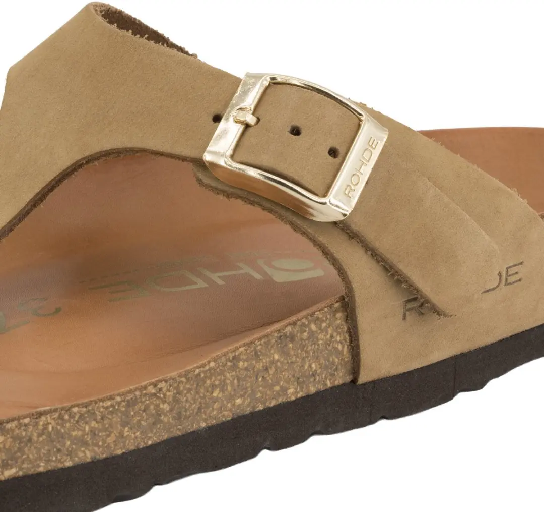 Rohde 5642 14 Teenslippers - Dames 38 - Beige - afbeelding 6 van 6