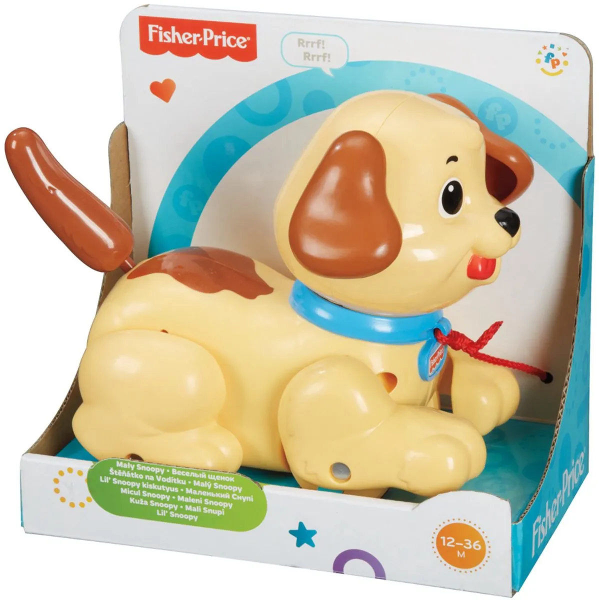 Fisher Price Lil' Snoopy Interactief Speelgoed - Wit