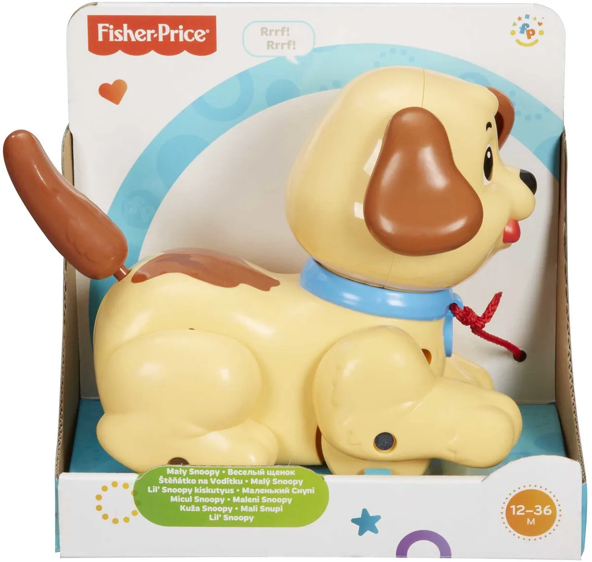 Fisher Price Lil' Snoopy Interactief Speelgoed - Wit - afbeelding 6 van 6