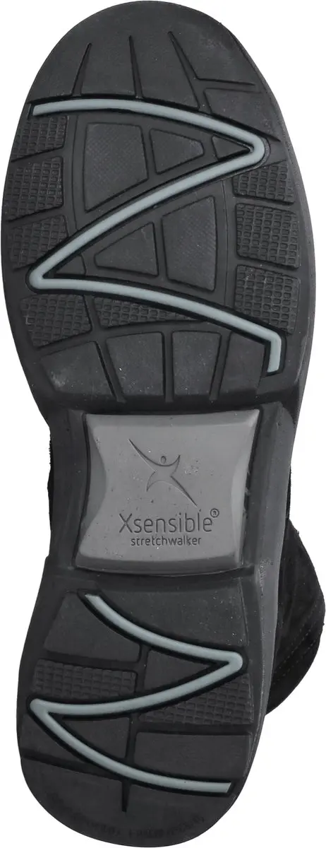 Xsensible Dames Veterboots - Maat 40 - Zwart