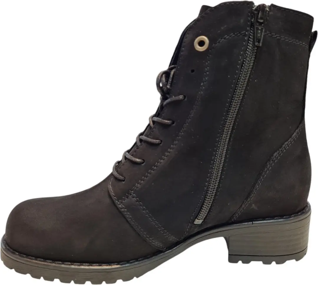 Wolky Quinta FF 0247510 000 Dames Laarzen - Zwart - 42