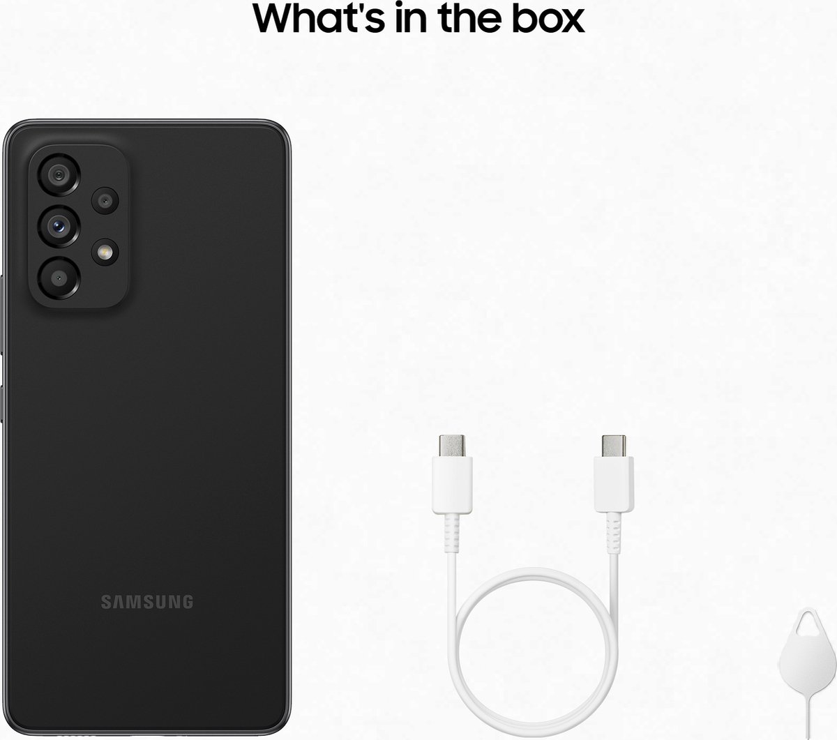 Samsung Galaxy A53 - 128GB - Awesome Black