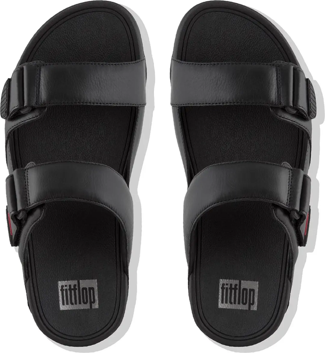 FitFlop Gogh Moc Slide Teenslipper - Maat 41 - Zwart - afbeelding 5 van 6