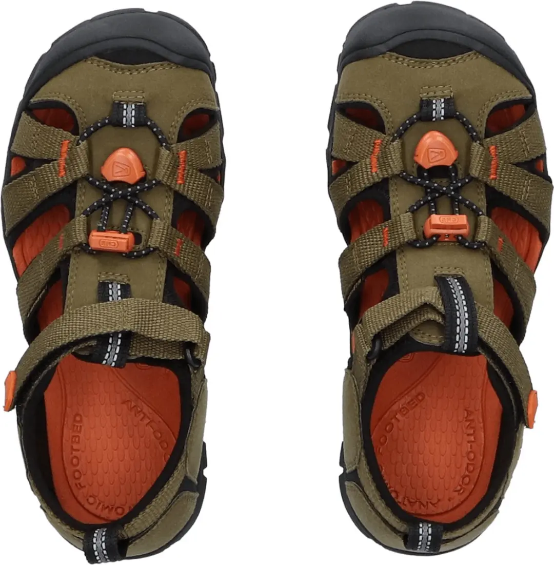 Keen Seacamp II CNX Sandalen 24 - Dark Olive/Gold - afbeelding 4 van 6
