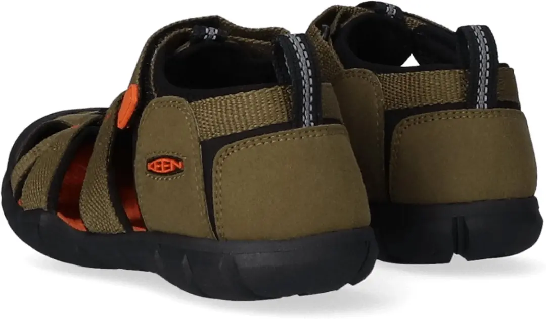 Keen Seacamp II CNX Sandalen 24 - Dark Olive/Gold - afbeelding 2 van 6