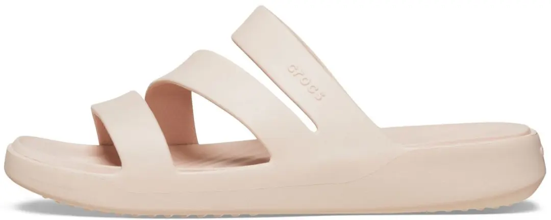 Crocs Getaway Strappy Slippers Quartz - Roze - Maat 42/43