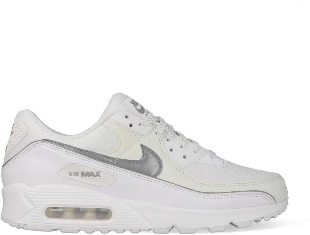 Nike Air Max 90 Premium White Silver Wit / Zilver-47.5