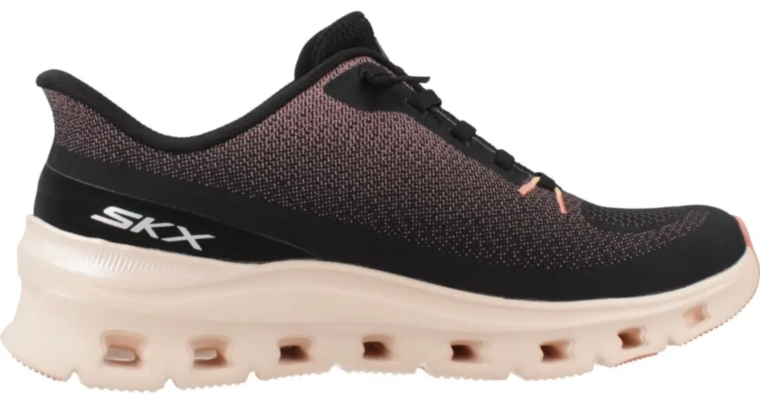 Skechers Damen Slipper Slip-Ins-Arch Fit Glide in schwarz
