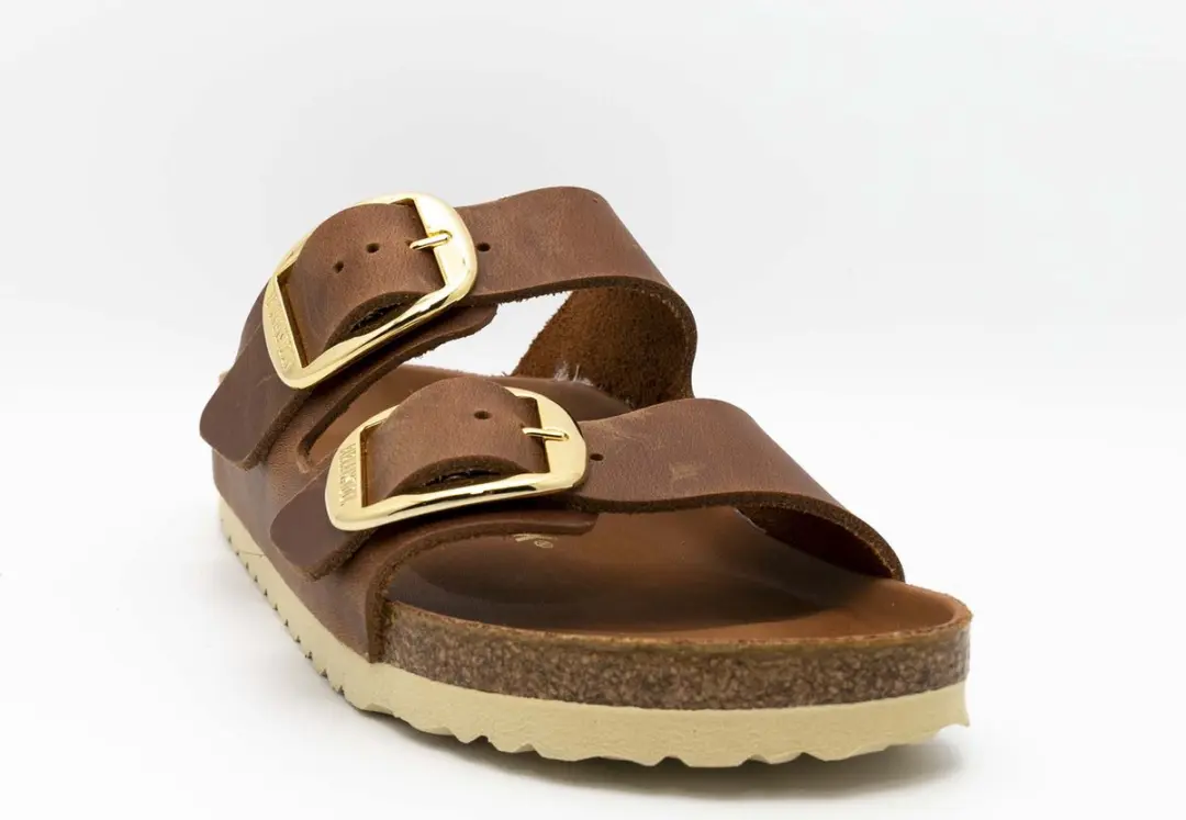 Birkenstock Arizona Dames Slippers 37 - Cognac - afbeelding 6 van 6