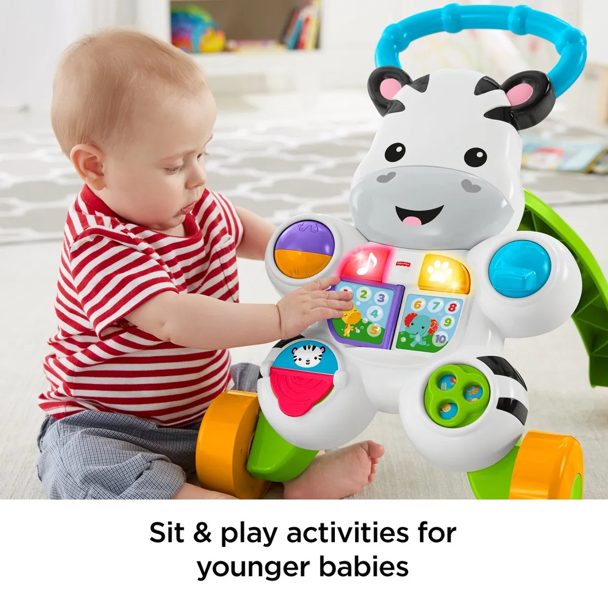 Fisher-Price Loop Met Mij Zebra Looptrainer