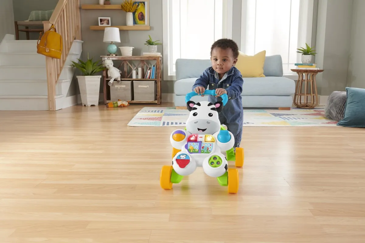 Fisher-Price Loop Met Mij Zebra Looptrainer