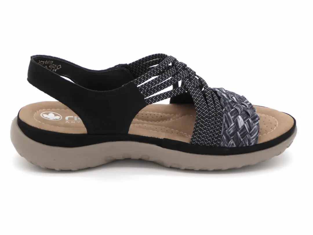 Rieker Sandalen 211525 - Zwart - afbeelding 4 van 6