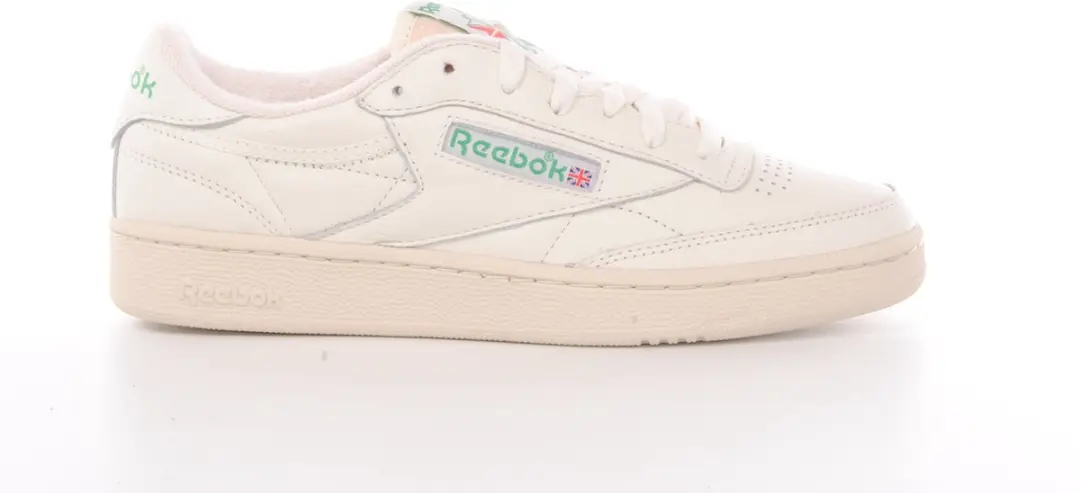 Reebok Club C 85 Vintage Top-Chalk Paperwhite Glen Green Sneakers - 42 - afbeelding 2 van 6